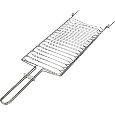 Imagem de Grelha Parrilla 02 para Churrasco Aço Cromado 72,5cm Mor