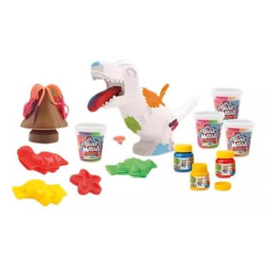 Imagem de Diver Massa Dinossauro Brinquedo Dino Massinha E Tinta 8276 - Divertoy