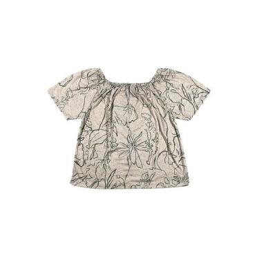 Imagem de Blusa de Malha de Linho Feminina Adulto Mirasul - Verde - Primavera, G