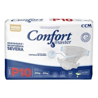 Imagem de Fralda Geriátrica Confort Master Regular Incontinência TAMANHO:M, P
