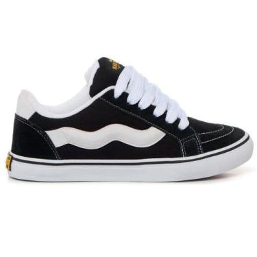 Imagem de Tênis Mad Rats Mr Bulky Classic 90, Preto, Branco, 35