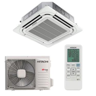 Imagem de Ar Condicionado Split Cassete Hitachi AirCore 600 Inverter 4 Vias 24.0