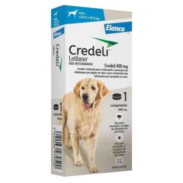 Imagem de Antipulgas Elanco Credeli Cães De 22 á 45Kg - 900mg