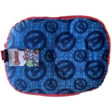 Imagem de Kit Almofada + Balde Pipoca + Copo Infantil Marvel Avengers - Zona Cri