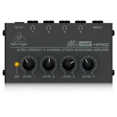 Imagem de Amplificador de Fone de Ouvido Power Play HA400 Behringer