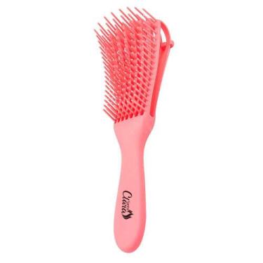 Imagem de Escova De Cabelo Pente Polvo Para Desembaraçar Cachos - SANTA CLARA