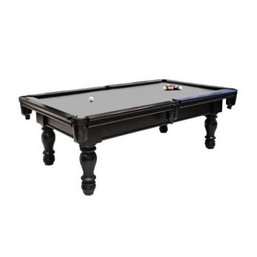 Imagem de Mesa de Sinuca/Bilhar Alto padrão - 2,34x1,34 - Nelson Bilhares, Cinza