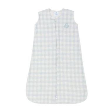 Imagem de Saco Dormir Swaddle Algodão Natural Vichy Rosa Rn Casulo de Anjo Cor:A