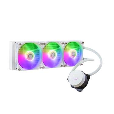 Imagem de Water Cooler Masterliquid Core 360l Branco 3 Fans Argb  Mlw-d36m-a18pz