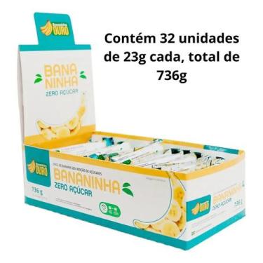 Imagem de Bananinha Ouro Zero Açúcar Display 32 Unidades Sem Glúten Sa