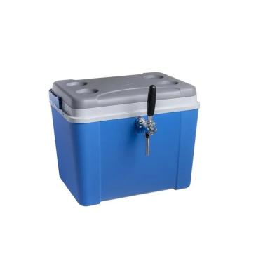 Imagem de Chopeira a Gelo Lavita caixa 34l - azul com serpentina em alumínio 1 via sem torneira