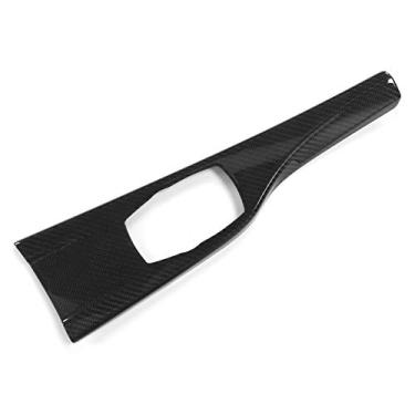 Imagem de Capa de painel multimídia, capa de painel multimídia para console de carro, adesivo de acabamento de fibra de carbono adequado para 3 4 séries F30 F31 F35 F34 F33 F36 2013-2019 RHD