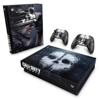 Imagem de Adesivo Compatível Xbox One X Skin - Call Of Duty Ghosts - Pop Arte Sk