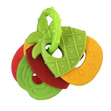 Imagem de Mordedor Chaveiro Para Bebê, Multicolorido, Applepine, IBMKIDS