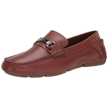 Imagem de Calvin Klein Botas Magnus Masculinas, Couro conhaque 210, 8