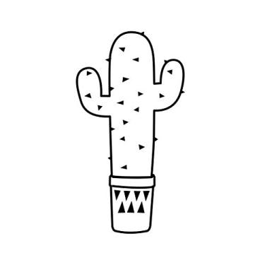 Imagem de Darice Pasta de relevo: cacto com 3 braços