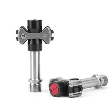 Imagem de Pedais de bicicleta de estrada, componentes de autotravamento, uso para peças de bicicleta de estrada de corrida de bicicleta