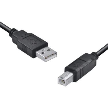Imagem de Cabo Usb Para Impressora A Macho X B Macho 2.0 - 5m Uambm-5