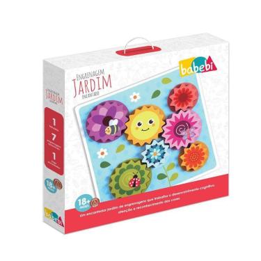 Imagem de Brinquedo De Madeira - Jardim Da Engrenagem, Da Babebi
