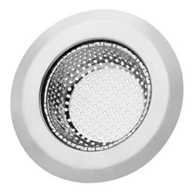Imagem de Ralo De Metal Para Pia Com Bordas Peneira 11,5 Cm