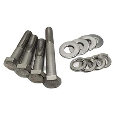 Imagem de Z Whip SBC BBC Kit de parafusos sextavados de aço inoxidável compatível com Chevy V8 Small Block 265 283 305 327 350 383 400, motor Big Block V8 402 427 396 454 502