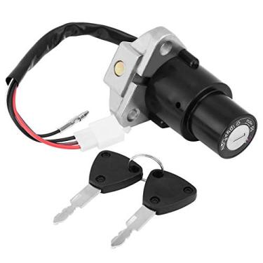Imagem de Chave de ignição, interruptor de chave de ignição de motocicleta com chave desbloqueada serve para DT125R