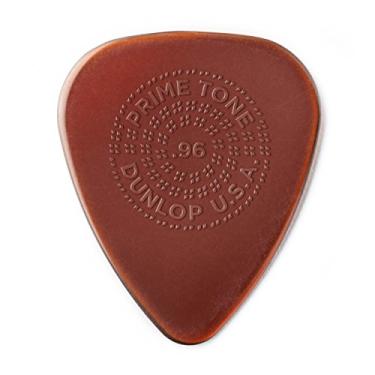 Imagem de Jim Dunlop Plectra esculpida padrão Primetone de 0,96 mm com aderência - Pacote com 12