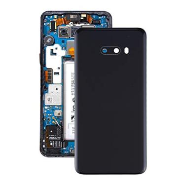 Imagem de HUANGYUNCHAO Acessórios telefônicos Tampa traseira da bateria para lg g8x finq Substituição do telefone celular