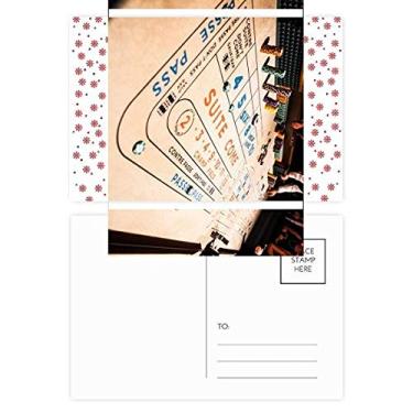 Imagem de Cartão postal Chip Gambling Game Photo Christmas Flower Celebration Blessing