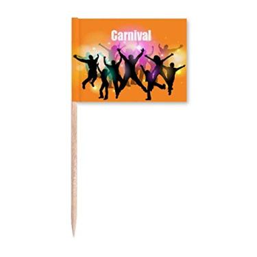 Imagem de Marcador de palito de dente Flash Dance Celebrate Joy Nimbus Topper Decoração de festa