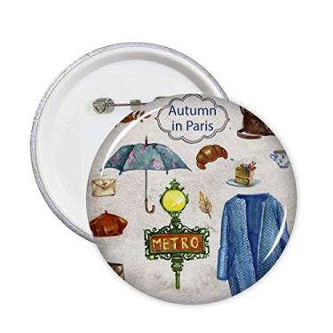 Imagem de Guarda-chuva vestido França Life Pin Emblema Emblema Acessório Decoração 5 peças