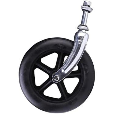 Imagem de Acessórios Para Cadeiras De Rodas Roda Dianteira Rolamento Dianteiro Do Garfo Roda Universal Dianteira Pequena Roda 6 Polegadas 7 Polegadas 8 Polegadas Preto Cinza Conjunto De Acessórios Para Cade