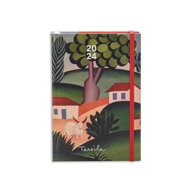 Imagem de AGENDA 2024 TECA TARSILA DO AMARAL DIÁRIA MÉDIA PAISAGEM COM TOURO