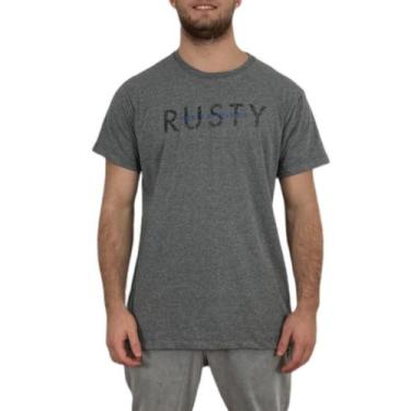 Imagem de Camiseta Rusty Silk Type Tmanho Grande
