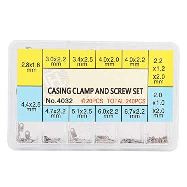 Imagem de Peças De Coroa De Relógio, Parafuso De Fixação De Caixa De Relógio, Peças De Relógio Sortidas De 10 Tamanhos, Adaptador De Fixação De Movimentos, Parafusos De Fixação