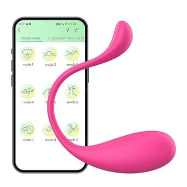 Imagem de Vibrador Lophin Connect com Aplicativo Bluetooth para IOS ou Android 9 Estágios de Vibração Original e Lacrado - Silicone Cirurgico - Resistente a Agua - Recarregavel USB - Silencioso - SEXTOYONLINE