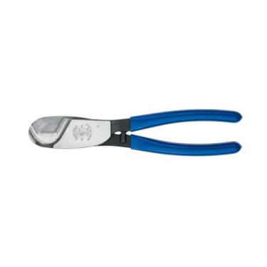 Imagem de Klein Tools Cortador de cabo 63030, feito nos EUA, cortador coaxial para cabo de alumínio e cobre de 2,5 cm, corte com uma mão