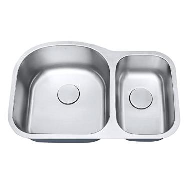 Imagem de Cuba de cozinha aço inox 1mm escovado, Arell, 80x52,1x22,9cm, ARE-C203