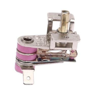 Imagem de ＫＬＫＣＭＳ Interruptor de controle de temperatura ajustável simples de instalar termostato de forno elétrico multiuso, 16A