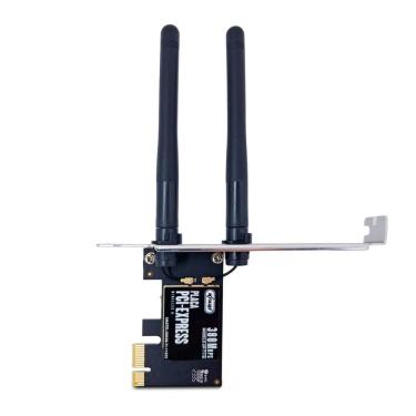 Imagem de Placa De Rede Wireless Pci Express 2 Antenas 300mbps