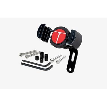 Imagem de Techmount Suporte universal de controle de motocicleta 4-31001-B-TechGripper - o suporte mais confiável para iPhone/GPS / MP3 Player - Extra forte e confiável - Ajustável para caber na maioria das