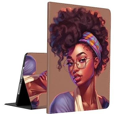 Imagem de Capa para Samsung Galaxy Tab S6 Lite 10,4 polegadas 2022/2020 modelo (SM-P610/P613/P615/P619), capa protetora inteligente com suporte multiângulo, capa à prova de choque automática hibernar/despertar,