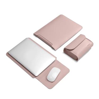 Imagem de TAIKESEN Bolsa para laptop compatível com MacBook 12 A1534/Air 11 13 M1 A2337/Pro 13 A2338, 11.6-12.3 Acer Chromebook/HP Stream/ASUS/Surface Pro 8/7/6/X/5/4/3, bolsa de poliuretano com capa pequena