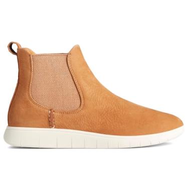 Imagem de Sperry Bota feminina Coastal Plushwave Chelsea, Bronzeado, 6