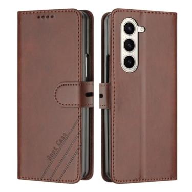 Imagem de Para samsung galaxy z fold 5 caso carteira de couro flip book capa para samsung z fold5 fold4 zfold 3 5g caso de telefone, a8, para z fold 4