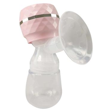 Imagem de Bomba de Tirar Leite Materno Extratora Amamentação Bateria Elétrica Recarregável USB Mamadeira Portátil Massagem