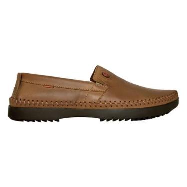 Imagem de Mocassim Sapatilha Masculino Freeway Logan X1 Casual Elástico Couro 52