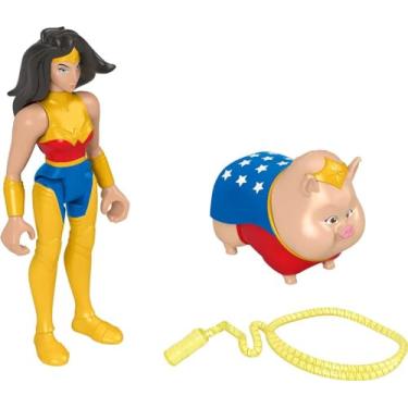 Imagem de Fisher-Price Brinquedo PB & Wonder Woman, Modelo: HGL04, Cor: Multi