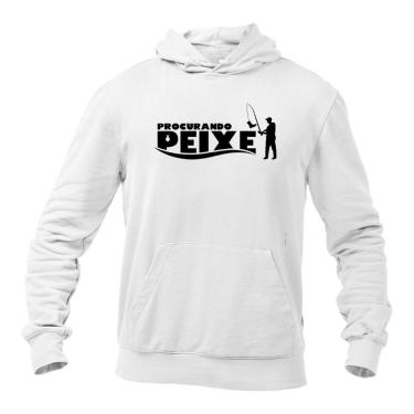 Imagem de Moletom Masculino Canguru Forrado Estampa Procurando Nemo Peixe Humor Desenho Quentinha Confortável-Masculino