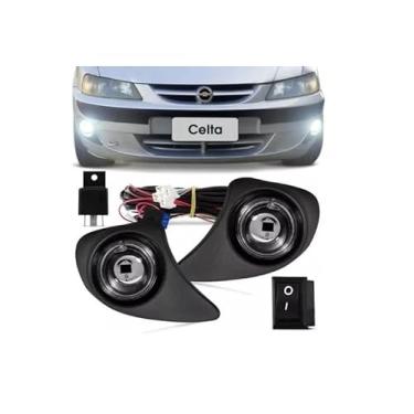 Imagem de Kit Farol Milha Celta 99 2000 2001 2002 2003 2004 2005 2006
